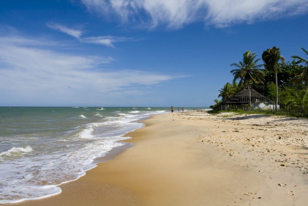 playas y pueblos de Brasil: Trancoso