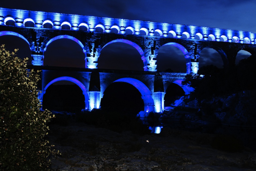 Pont du Gard, un acueducto romano en la Provenza 12