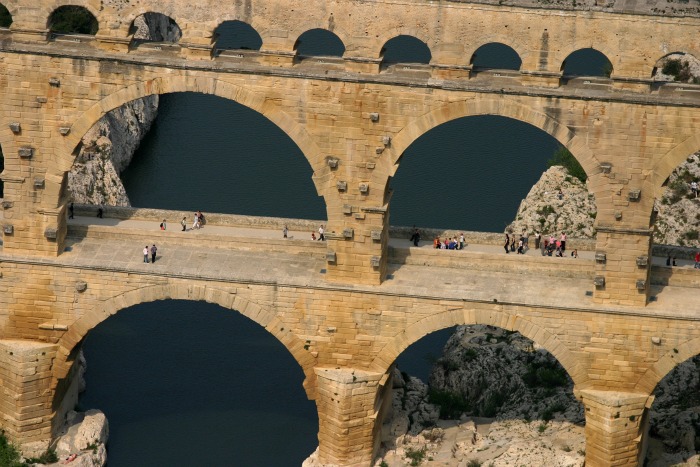 Pont du Gard, un acueducto romano en la Provenza 8