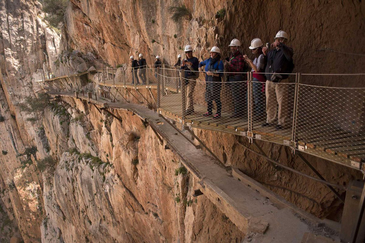 1.200 reservas por hora para “El Caminito de Rey” en Málaga 12