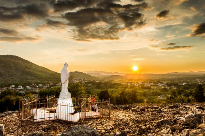 Virgen de medjugorje turismo