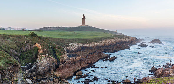 torre de Hércules en Galicia, el faro más antiguo