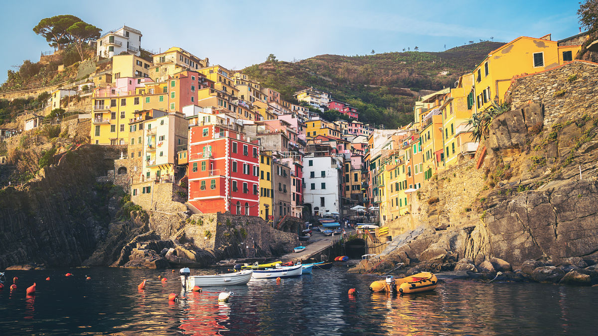 Cinque Terre en la rivera italiana