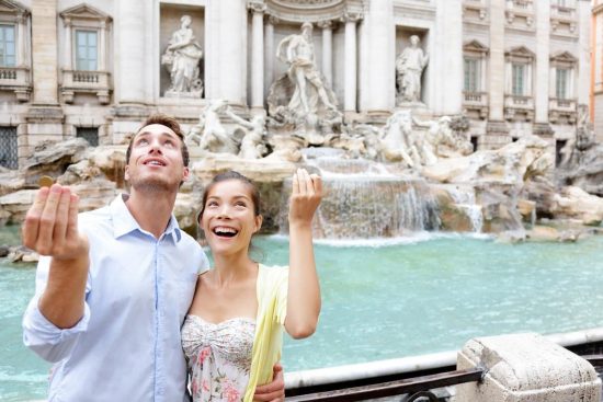 fontana di trevi roma italia