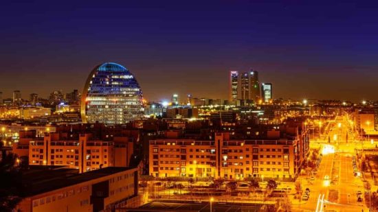 Madrid desde el cielo