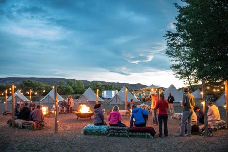 acampar en la patagonia
