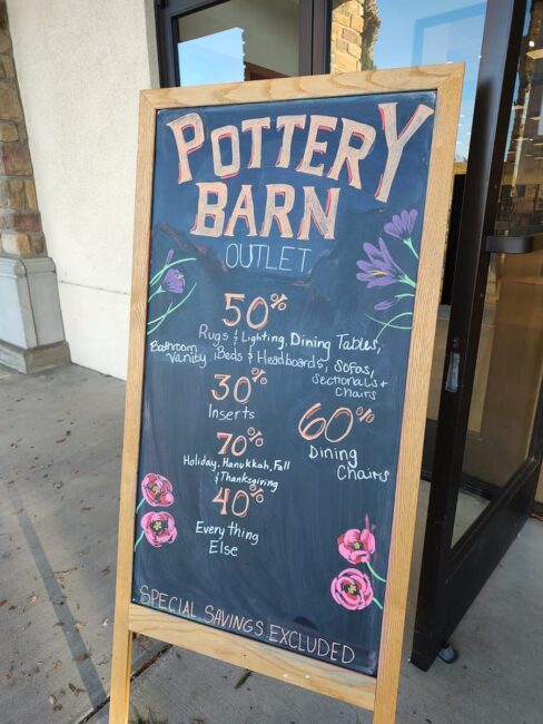 camarillo premium outlet pottery